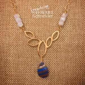 Rainbow statement necklace